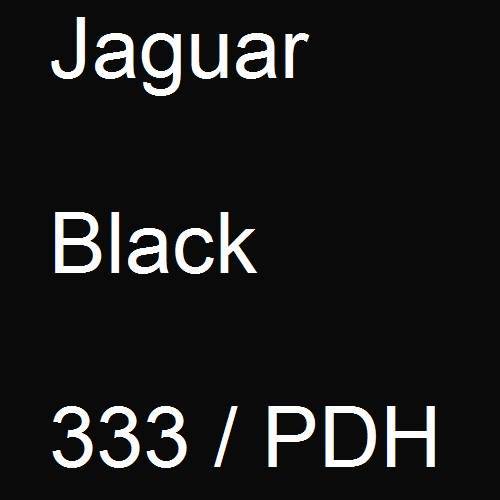 Jaguar, Black, 333 / PDH.